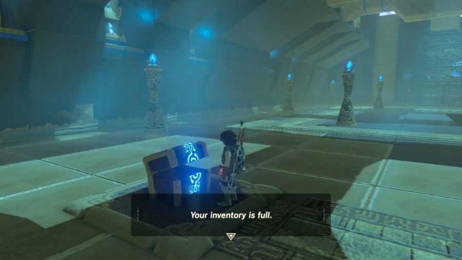 The Legend of Zelda Breath of the Wild At War With Your Inventory