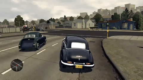 L.A. Noire Car Chase