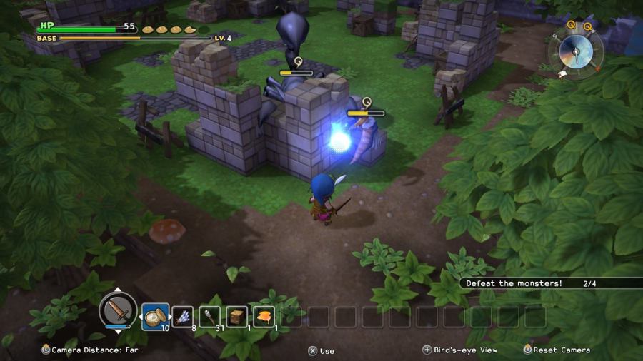 Dragon Quest Builders Combat